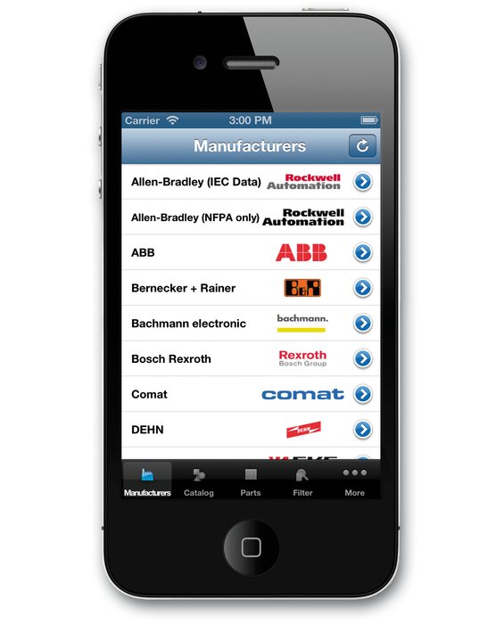 Nueva aplicación de Eplan Data Portal para iPhone y iPad
